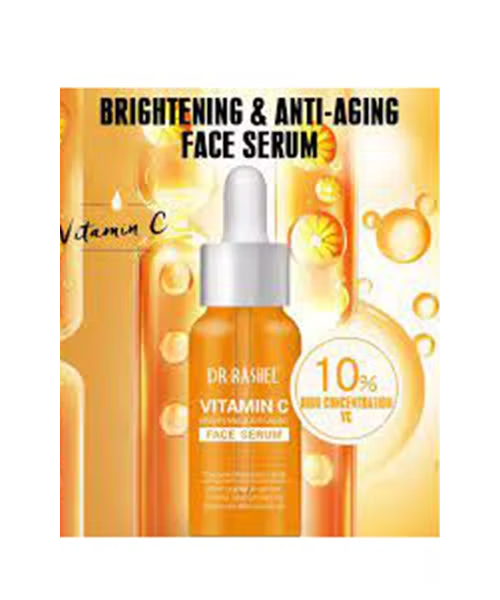 DR. RASHEL Vitamin C Brightening And Anti-Aging Facial Serum Liquid All Skin Types - 50ml