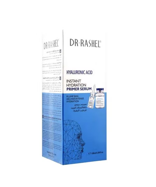 DR. RASHEL Hyaluronic Acid Instant Hydration Primer Serum Clear Liquid All Skin Types - 100ml