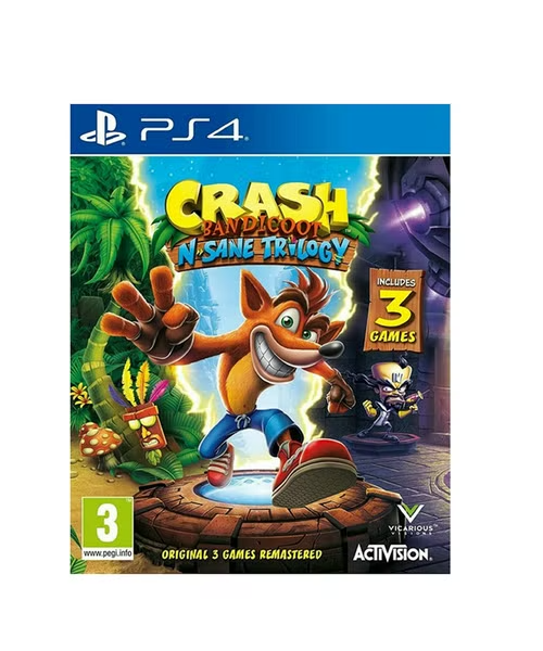Activision Crash Bandicoot Video Games Arcade And Platform Intl Version For Playstation 4 - Abp40107