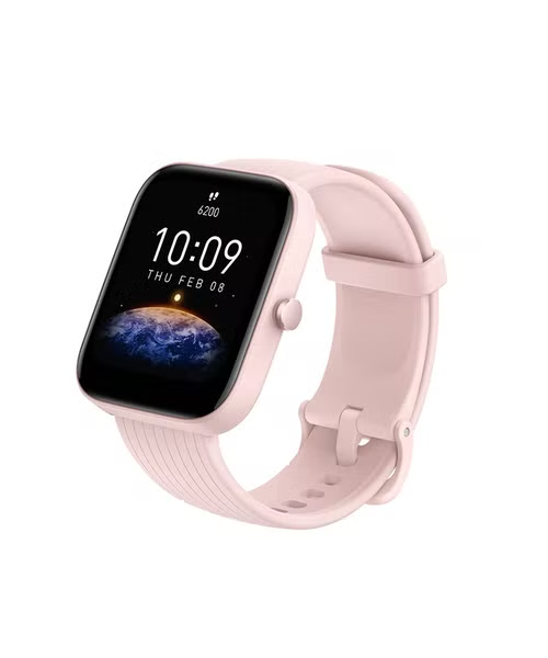 Amazfit Bip 3 Pro Smatwatch With 1.69inch Large Color Display 2 Weeks Battery Life - Pink