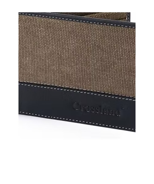 Crossland Genuine Leather With Solid Pockets Wallet For Men - Olive Black
