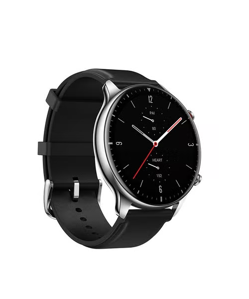 Amazfit GTR 2 Smartwatch with 3D Curved Bezel-less Design Classic Edition Obsidian - Black