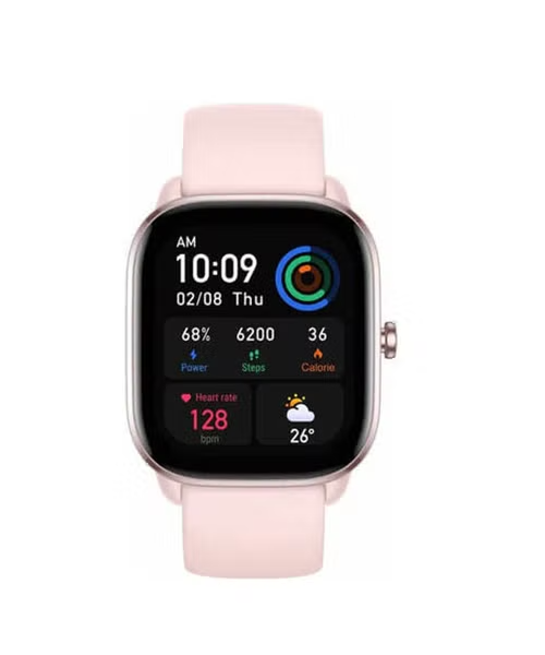 Amazfit GTS 4 Mini Smart Watch Alexa Built-in GPS Fitness Tracker Heart Rate Blood Oxygen  - Pink