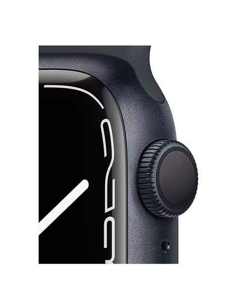ساعة ذكية الجيل السابع جى بى اس 45 ملم هيكل من الالمونيوم مع حزام رياضى من نايكى - أسود