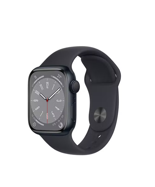 Apple Smart Watch Series 8 GPS 45mm Aluminium Case With Sport Band - Black