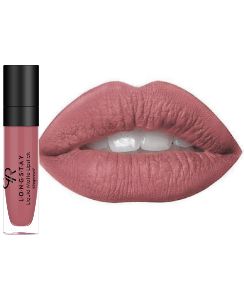 Golden Rose Longstay Liquid Matte Lipstick Kissproof With Vitamin E Avocodo Oil - No 35