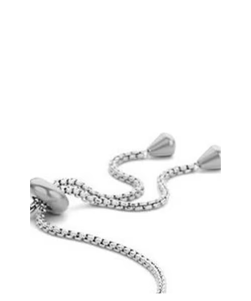 CO88 Metal Wristbands Bracelet for Women - Silver