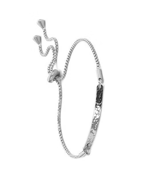 CO88 Metal Wristbands Bracelet for Women - Silver