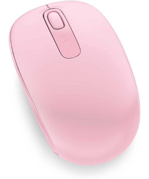 Microsoft 1850 Wireless Mouse ‎U7Z-00024 Wireless Optical Mouse Multi Use 2.4G Wireless - Pink