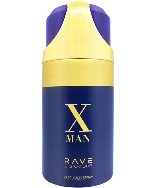 Rave Signature X-Man Perfume Spray For Men - 250ml