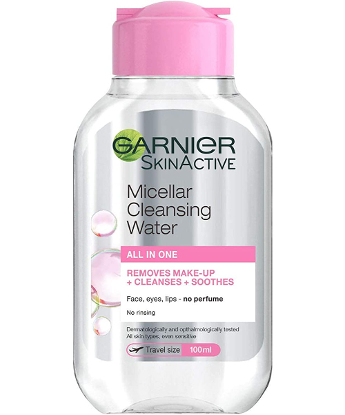 Garnier SkinActive Micellar Cleansing Water Removes make-up For Face Eye Lip Classic - 100 ml