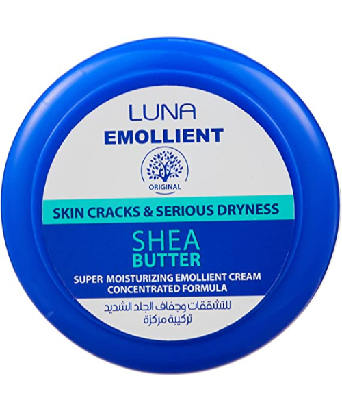 Luna Emollient Skin Crackes Serious Dryness Moisturizing Cream With Shes Butter - 60 gm