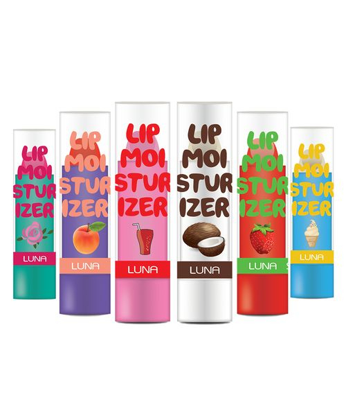 Luna Lip Moisturizer Peach Flavor - 3.5 gm
