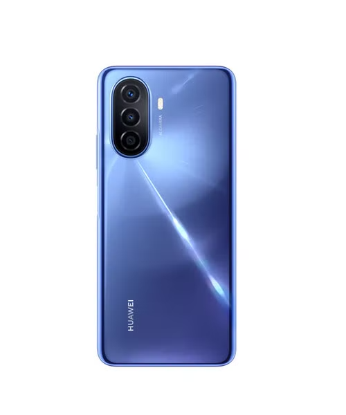 HUAWEI N/A Dual SIM 4G LTE 128 GB 4 GB Smart Phone - Crystal Blue Nova Y70 Blue