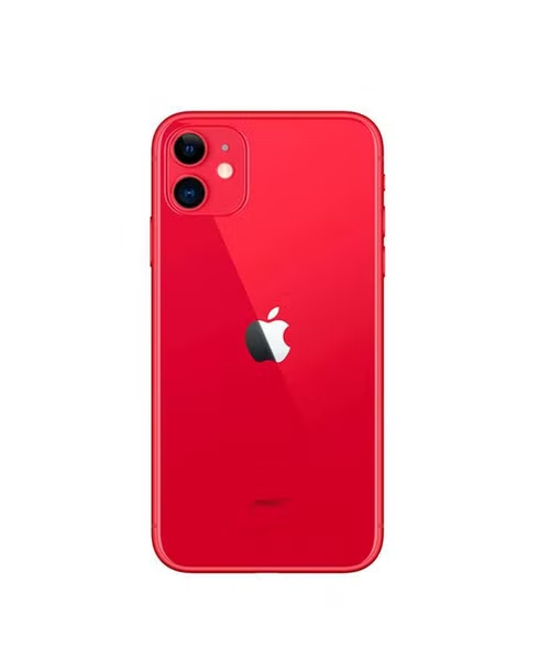 موبايل ذكي ايفون 11 تقنية 4G مزدوج الشريحة 128 جيجابايت 4 جيجابايت من أبل - أحمر iPhone 11