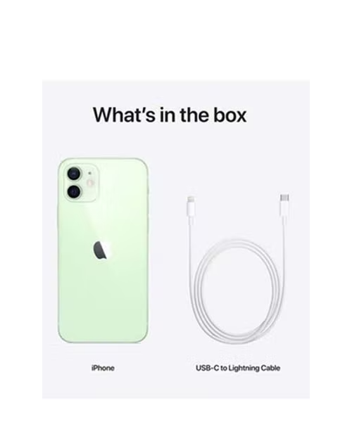 Apple iPhone 12 Dual SIM 5G 128 GB 4 GB Smart Phone - Green  