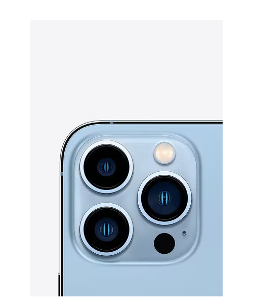 موبايل ذكي ايفون 13 برو ماكس تقنية 5G مزدوج الشريحة 128 جيجابايت 6 جيجابايت من أبل - أزرق سييرا iPhone 13 Pro Max