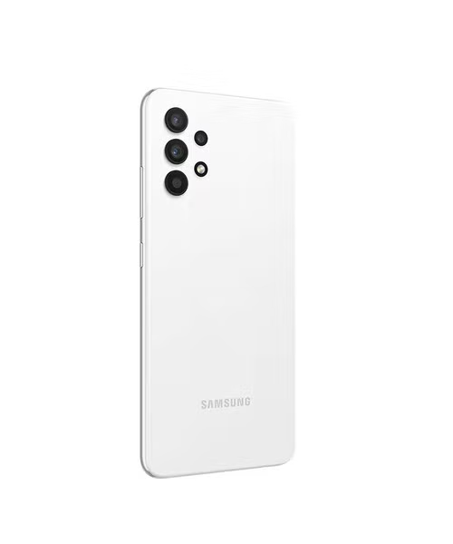 Samsung Galaxy A32 Dual SIM 4G LTE 128 GB 6 GB Smart Phone - Awesome White SM-A325F/DS