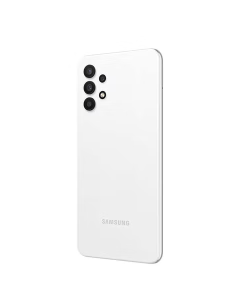 Samsung Galaxy A32 Dual SIM 4G LTE 128 GB 6 GB Smart Phone - Awesome White SM-A325F/DS
