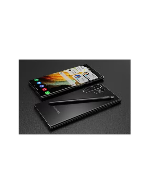 Samsung Galaxy S22 Ultra 5G Single SIM 5G 256 GB 12 GB Smart Phone - Black SM-S908B-BK-256