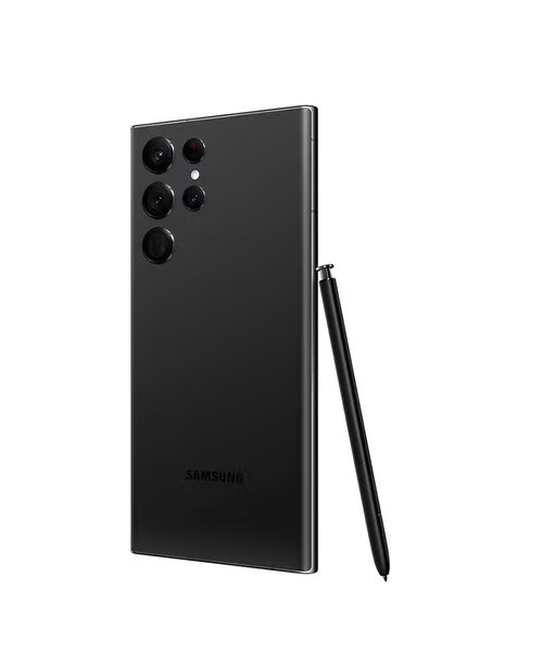 Samsung Galaxy S22 Ultra 5G Dual SIM 5G 256 GB 12 GB Smart Phone - Phantom Black SM-S908E/DS