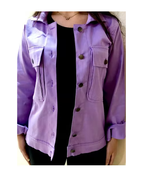 womens lilac jacket