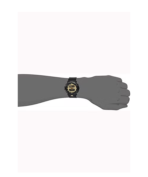  Casio Men's 'G Shock' Quartz Resin Casual Watch, Color:Black  (Model: GA-710GB-1ACR) : Clothing, Shoes & Jewelry