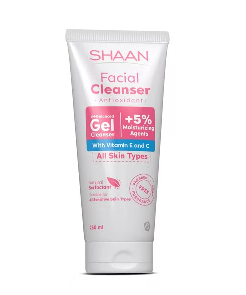 Shan Antioxidant Face Wash For All Skin Types With Vitamin A And C 250 Ml
