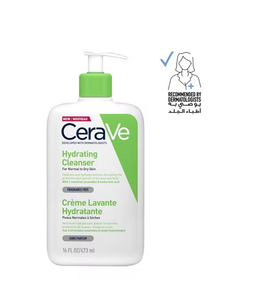 Cerave Foaming Face And Body Lotion For Dry And Mixed Skin With Hyaluronic Acid And Ceramide Extracts 473 Ml