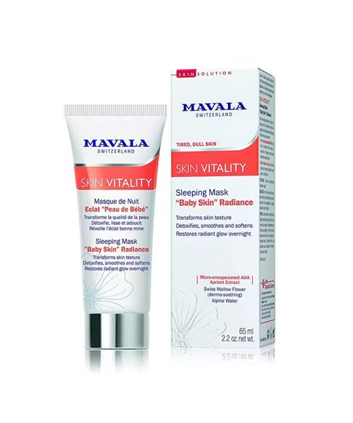 Mavala Skin Vitality Face Scrub For All Skin Types With Grape Seed Extract 65 Ml