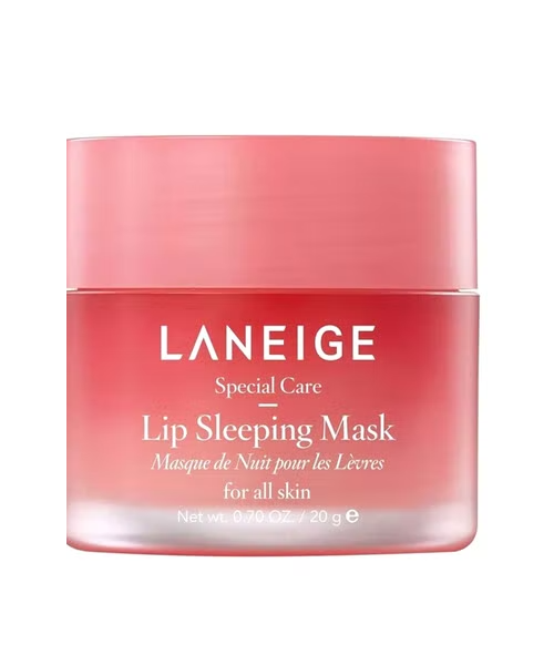 Laneige Lip Sleeping Mask With Shea Butter And Vitamin C Strawberry And Raspberry Scent 20G