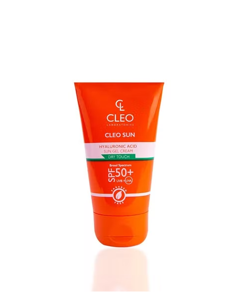 Cleo Face Sunscreen Gel Cream With Hyaluronic Acid Spf 50+ 50 Ml
