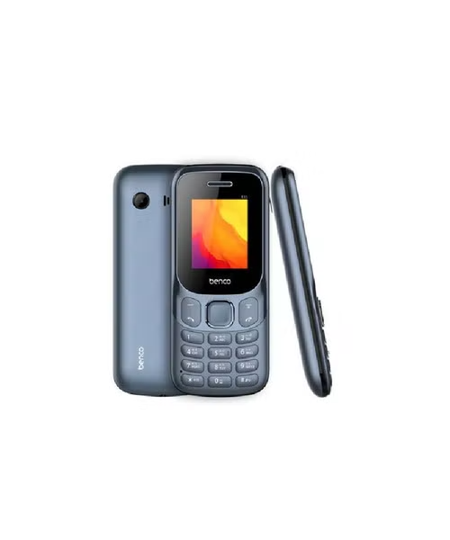 Benco Dual SIM Internal Memory 32 MB Network GSM 1.8 Inch Screen Mobile Phone - Grey MM6523148993