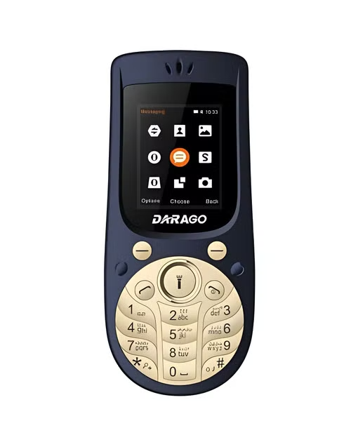 Darago Dual SIM Internal Memory 16 MB Network 2G 1.77 Inch Screen Mobile Phone - Blue DR11