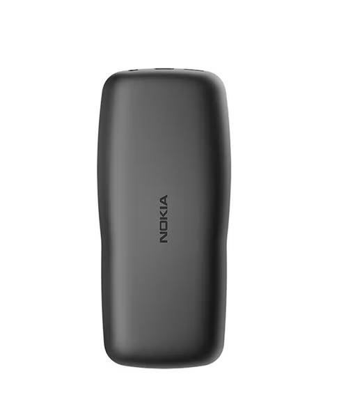 هاتف خلوي بشريحتين و ذاكرة داخلية 4 ميجابايت شاشة 1.8 انش شبكة جي اس ام من نوكيا - رمادي غامق Nokia 106