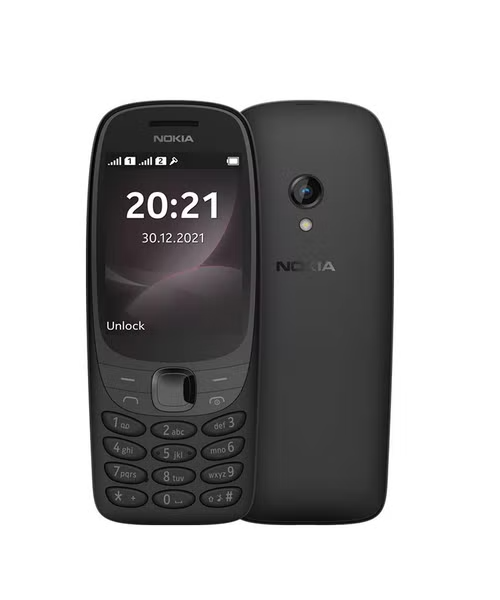 Nokia Dual SIM Internal Memory 16 MB Network GSM 2.8 Inch Screen Mobile Phone - Black 6310-2G8MB Network16MB Networkblack-Int