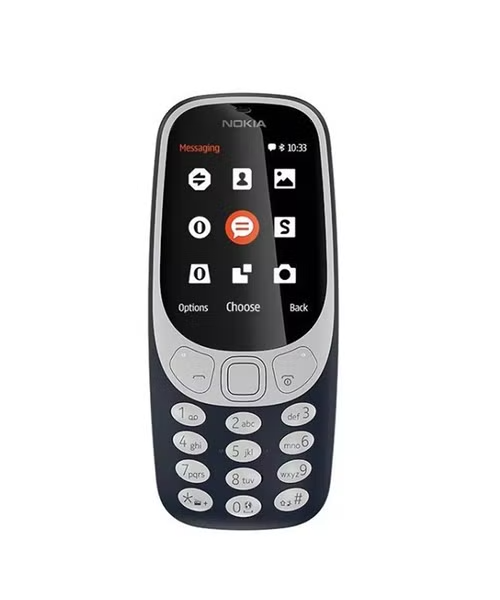 هاتف خلوي بشريحتين و ذاكرة داخلية 16 ميجابايت شاشة 2.4 انش شبكة 2 جي من نوكيا - ازرق غامق TA-1030