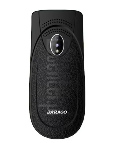 Darago Dual SIM Internal Memory 16 MB Network 2G 1.77 Inch Screen Mobile Phone - Black DR11
