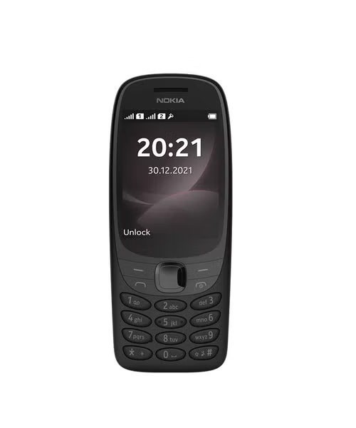Nokia Dual SIM Internal Memory 16 MB Network GSM 2.8 Inch Screen Mobile Phone - Black 6310-2G8MB Network16MB Networkblack-ME