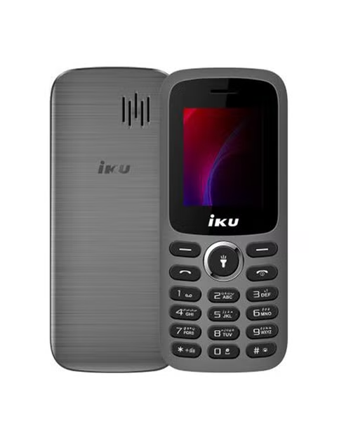 IKU Dual SIM Internal Memory 32 MB Network GSM 1.8 Inch Screen Mobile Phone - Grey s1-mini-Grey