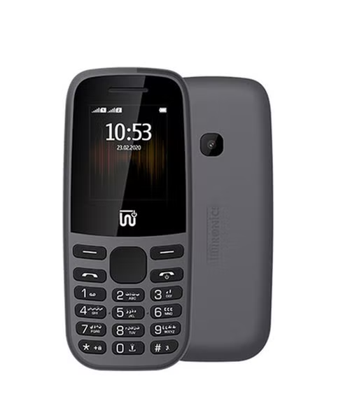 Unitronics Dual SIM Internal Memory 4 MB Network GSM 1.77 Inch Screen Mobile Phone - Dark Grey UNI-X1-Darkgrey