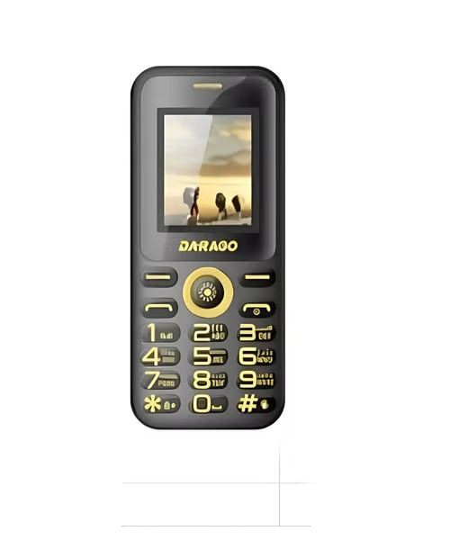 Darago Dual SIM Internal Memory 32 MB Network 2G 1.7 Inch Screen Mobile Phone - Grey D30