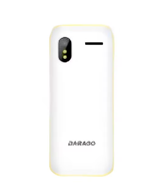 Darago Dual SIM Internal Memory 32 MB Network 2G 1.7 Inch Screen Mobile Phone - White F16