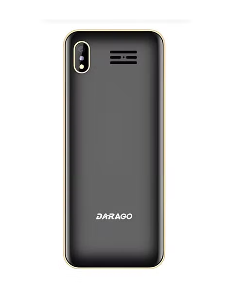 Darago Dual SIM Internal Memory 32 MB Network 2G 2.4 Inch Screen Mobile Phone - Black F16
