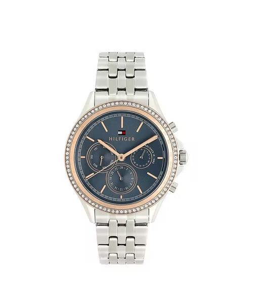 TOMMY HILFIGER Casual 39 mm For Women Silver