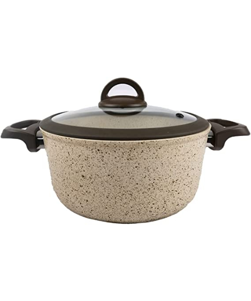 Cookin Aboud Granite Cooking Pot 20 cm - Beige