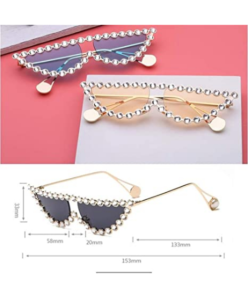 Frame Cat Eye Sunglasses Fashion For Women - Light Brown