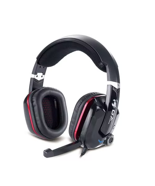 Genius GX HS-G700V On Ear Wired Gaming Microphone Headphone - Black