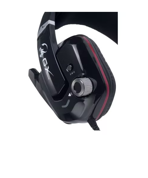 Genius GX HS-G700V On Ear Wired Gaming Microphone Headphone - Black