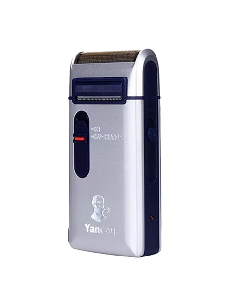 Dry Electric Hair Clipper Rechargeable Mini For Men - Silver S-W301U